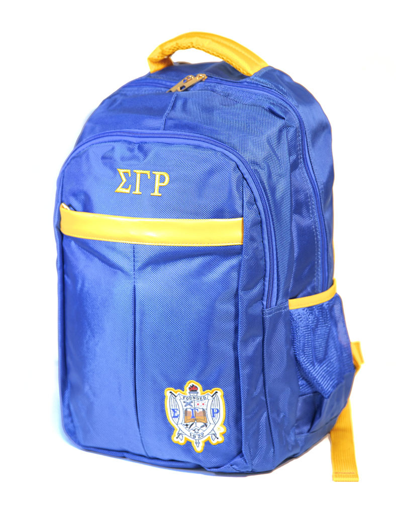 Sigma Gamma Rho Sorority Backpack Brothers and Sisters Greek Store