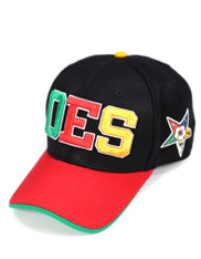 Order of the Eastern Star OES Hat -Black