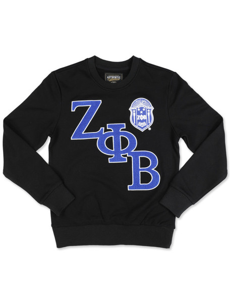 Zeta Phi Beta Sorority Sweatshirt-Black