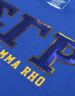 Sigma Gamma Rho Sorority Short Sleeve Shirt- Sequin Patch-Blue