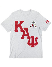 Kappa Alpha Psi Fraternity T-Shirt-Gray