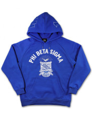 Phi Beta Sigma Fraternity Hoodie- Crest 