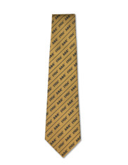 Alpha Phi Alpha Fraternity Necktie- Three Greek Letters-Old Gold