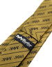 Alpha Phi Alpha Fraternity Necktie- Three Greek Letters-Old Gold