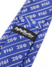 Phi Beta Sigma Fraternity Necktie- Three Greek Letters-Blue