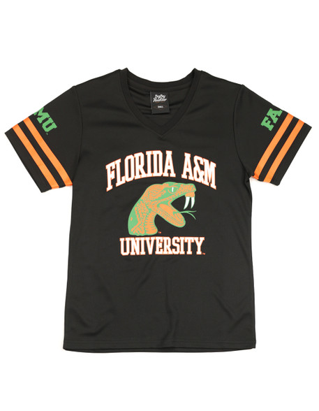 Florida A&M University FAMU Jersey Shirt- Black-Women’s