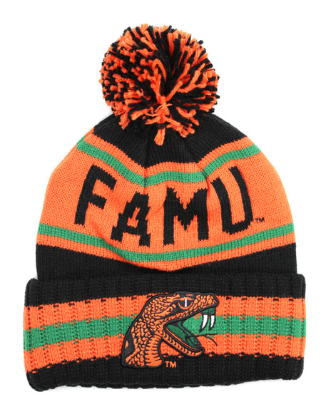 Florida A&M University FAMU Beanie- Black/Orange 