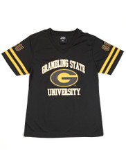 Grambling State University Jersey Shirt- Black-Women’s