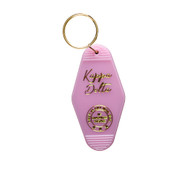 Kappa Delta Sorority Vintage Motel Key Inspired Keychain