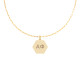 Alpha Phi Sorority Paperclip Style Chain Necklace 