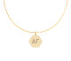 Delta Gamma Sorority Paperclip Style Chain Necklace 