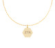 Zeta Tau Alpha ZTA Sorority Paperclip Style Chain Necklace 