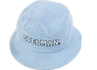 Spelman College Bucket Hat-Light Blue Denim 