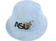 Alabama State University Bucket Hat-Light Blue Denim