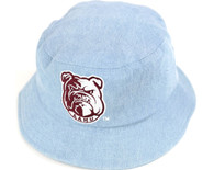 Alabama A&M University AAMU Bucket Hat-Light Blue Denim