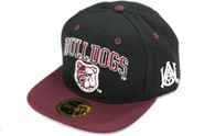 Alabama A&M University AAMU Snapback Hat-Black- Front