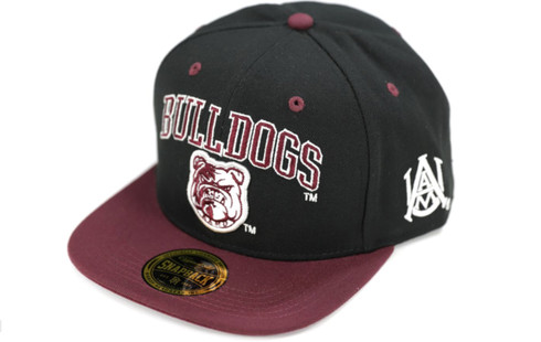 Alabama A&M University AAMU Snapback Hat-Black- Front