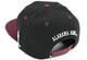 Alabama A&M University AAMU Snapback Hat-Black-Black