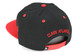 Clark Atlanta University Snapback Hat-Black-Back
