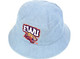 Edward Waters University EWU Bucket Hat-Light Blue Denim