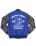 Phi Beta Sigma Fraternity Wool Jacket- Black/Blue-Black