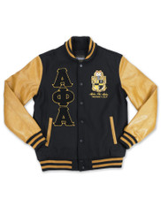 Alpha Phi Alpha Fraternity Wool Jacket-Front