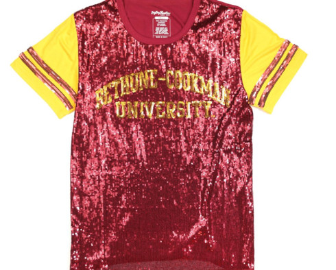Bethune-Cookman University Sequin Shirt 