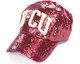 Bethune-Cookman University Sequin Hat- BCU-Front