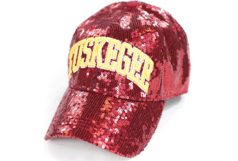 Tuskegee University Sequin Hat-Front