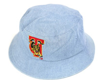 Tuskegee University Bucket Hat-Blue Denim