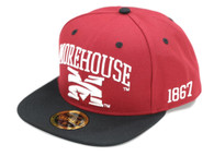 Morehouse College Snapback Hat-Black-Front