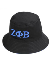 Zeta Phi Beta Sorority Bucket Hat- Reversible 