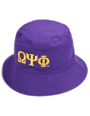 Omega Psi Phi Fraternity Bucket Hat- Reversible 