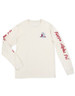 Kappa Alpha Psi Fraternity Long Sleeve Shirt-English Spelling-Cream 