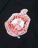Delta Sigma Theta Sorority Fleece Jacket-Black/Red