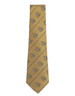 Alpha Phi Alpha Fraternity Necktie- Crest-Old Gold