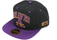Alcorn State University Snapback Hat-Black-Front
