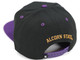 Alcorn State University Snapback Hat-Black-Back