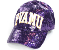 Prairie View A&M University PVAMU Sequin Hat-Front
