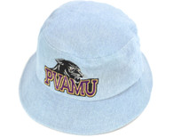 Prairie View A&M University Bucket Hat-Light Blue Denim
