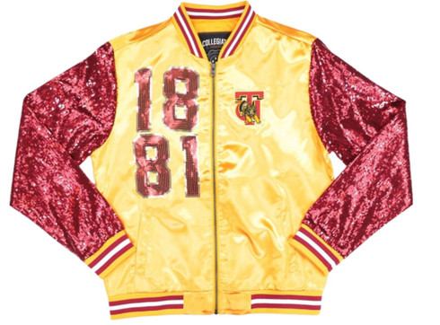 Tuskegee University Satin Sequin Jacket-Front
