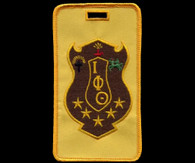 Iota Phi Theta Fraternity Luggage Tag- Crest
