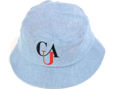 Clark Atlanta University Bucket Hat-Light Blue Denim