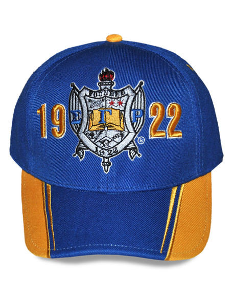 Sigma Gamma Rho Sorority Hat- Organization Crest- Two-Tone-Front