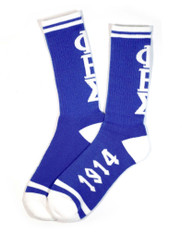 Phi Beta Sigma Fraternity Socks-Blue