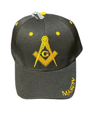 Mason Masonic Hat-Black-Symbol