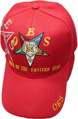 Order of the Eastern Star OES Hat-Red