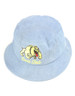 Bowie State University Bucket Hat- Light Blue Denim