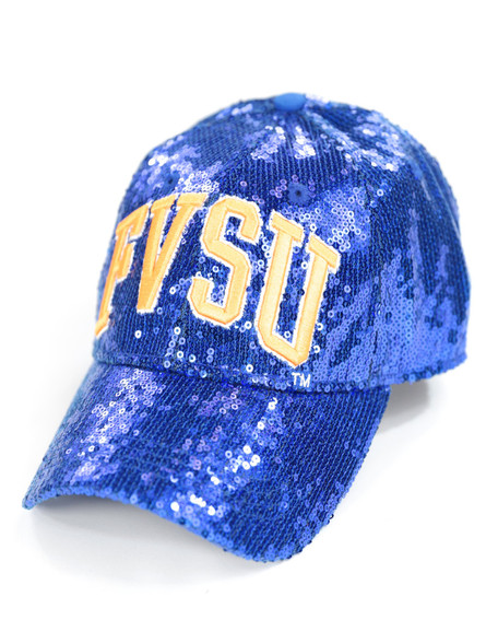 Fort Valley State University Sequin Hat-Front