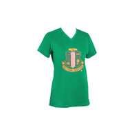 Alpha Kappa Alpha AKA Sorority Performance T-Shirt-Green